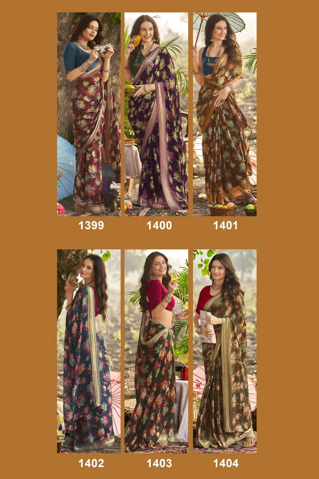 Ishmeet Vol 4 By Vallabhi Georgette Printed Saree Wholesale Shop In Surat
